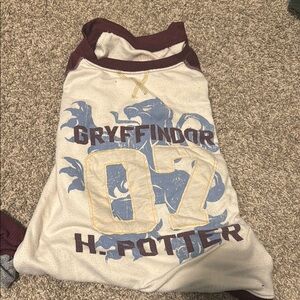 Warner Bros. Gryffindor 07 Kids Shirt - White and Maroon